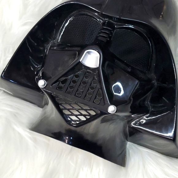 Disney Official Star Wars Darth Vader Plastic Molded Mask Halloween Costume - Picture 4 of 14